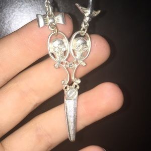 Scissor necklace